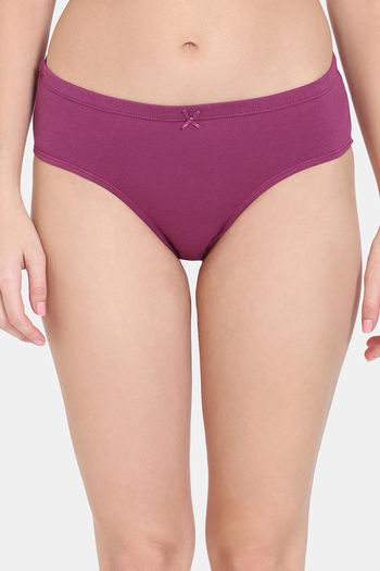 Buy Marks & Spencer Medium Rise Three-Fourth Coverage Hipster Panty - Grey  Marl at Rs.649 online