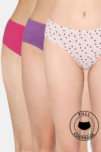 Buy Marks & Spencer High Rise Full Coverage Hipster Panty (Pack of 5) -  Assorted at Rs.999 online