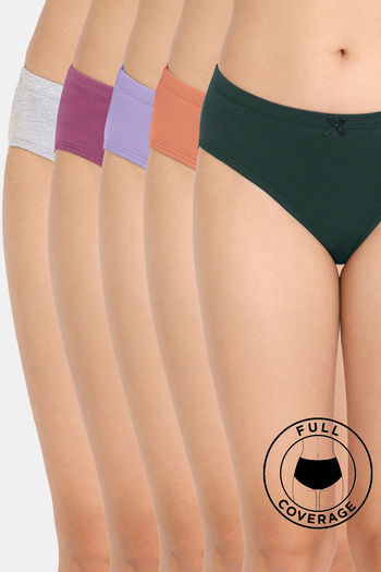 Essentials Women's Hipster Underwear (Available in Plus Size), Pack  of 6