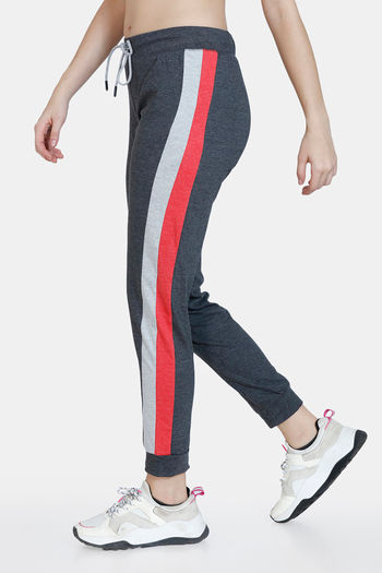 Buy Rosaline Easy Movement High Rise Joggers - Anthracite