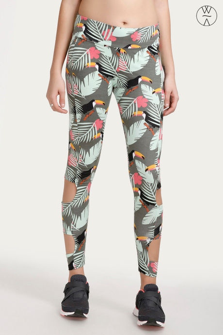 Buy online Pink Floral Legging from girls for Women by De Moza for ₹199 at  50% off | 2024 Limeroad.com