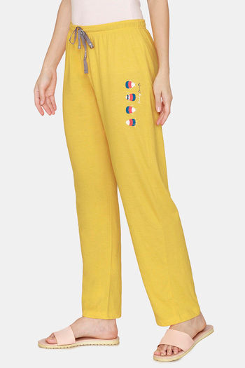 Buy Rosaline Just Treats Knit Cotton Pyjama - Saffron