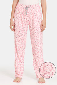 Buy Rosaline Dream Land Relaxed Fit Poly Cotton Sleep Pyjama - Candy Pink