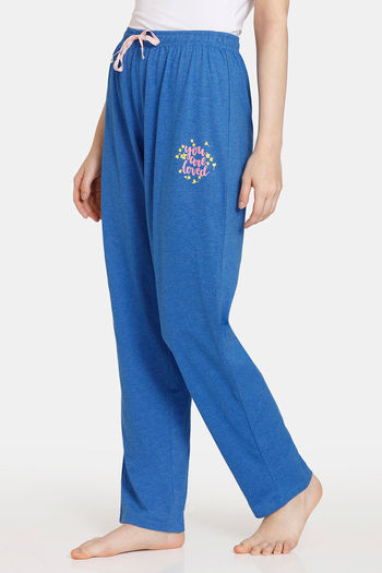 Buy Rosaline Rural Charm Knit Cotton Pyjama - High Tide