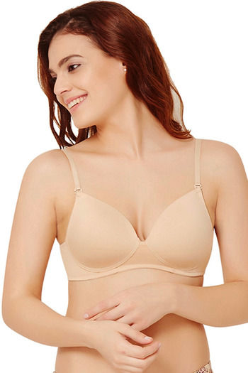 Buy Rosaline Soft Padded Cup Wirefree Comfort Convertible Bra- Sky Blue at  Rs.175 online