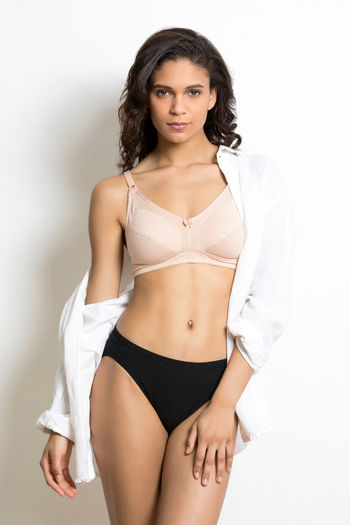 Buy Zivame Basics Double Layered Non Wired Full Coverage Bra - Toasted  Almond at Rs.278 online, Bra online