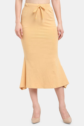Buy Clovia Seamless High Compression Saree Shapewear - Yellow at Rs.1999  online
