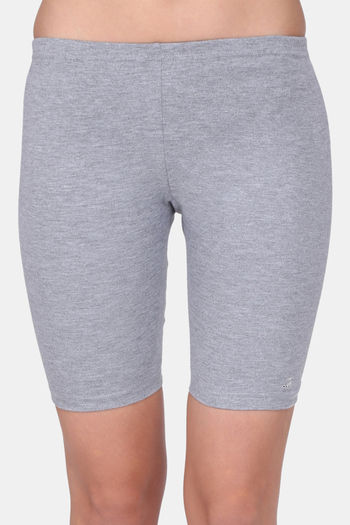 Buy Red Rose High Rise Full Coverage Boyshort - Grey