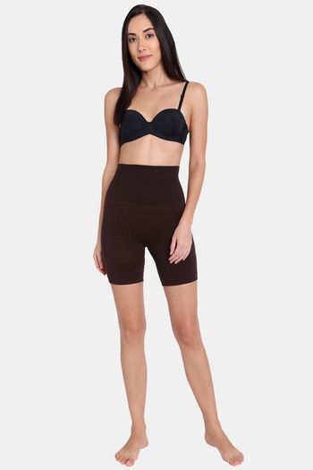 Buy Red Rose Cotton Seamless Shapewear - Coffee at Rs.868 online