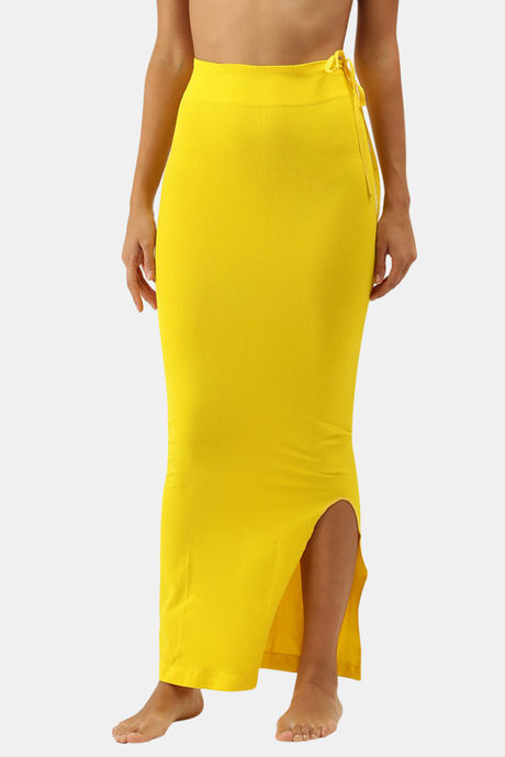 Buy Zivame Yellow Regular Fit Saree Shapewear for Women Online