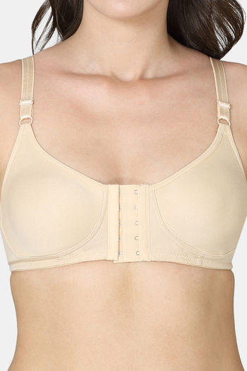 Buy VStar Double Layered Non Wired Medium Coverage Super Support Bra -  Light Grey at Rs.342 online