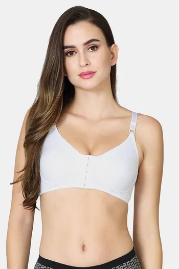  Myer Front Hooks, Stretch-Lace, Super-Lift, and Posture  Correction Bra, Front Closure Wirefree Bra for Women (L,White) : Clothing,  Shoes & Jewelry