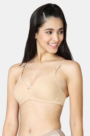 Buy Trylo Namrata Women'S Cotton Non-Wired Soft Full Cup Bra - Raspberry at  Rs.350 online