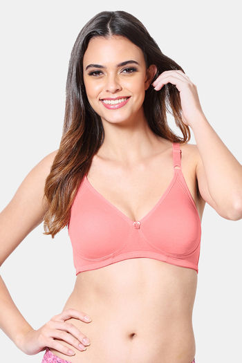 Buy PLANETinner Wireless Nonpadded Full Coverage Bra for Women with Heavy  Bust -FC53 Beige at