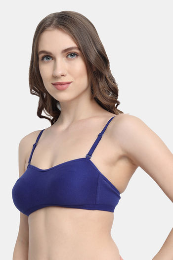 Buy Zivame Beautiful Basics Padded Wired 3/4th Coverage Strapless Bra -  Peach Pearl at Rs.324 online