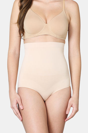 Buy VStar Seamless High Waist shaper Panty - Skin