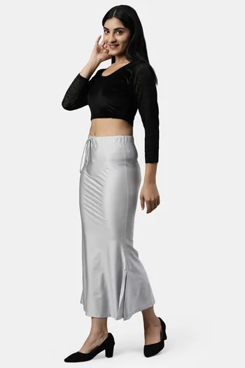 Buy Twin birds Mermaid Saree Shapewear - Sliver at Rs.899 online