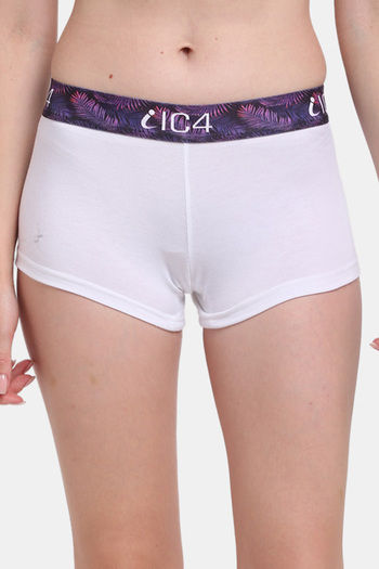 Printed Low Rise Boyshorts (Pack of 2)