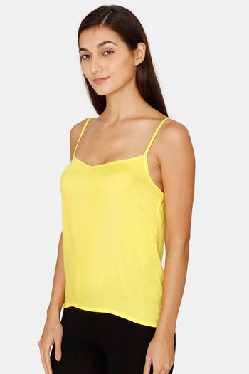 yellow camisole dress