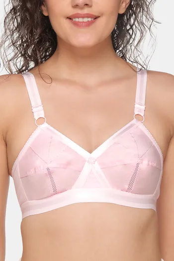 Buy Sona Single Layered Non Wired Full Coverage Sag Lift Bra - Pink at  Rs.419 online