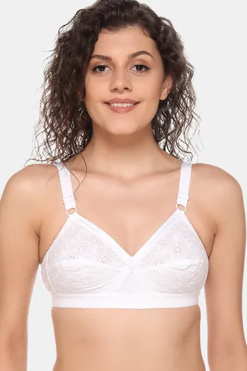 Buy Sona Double Layered Non Wired Full Coverage Sag Lift Bra - White at  Rs.418 online