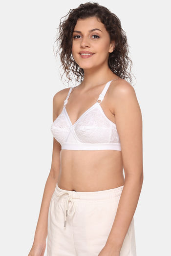 Buy Sona Double Layered Non Wired Full Coverage Sag Lift Bra - White at  Rs.418 online