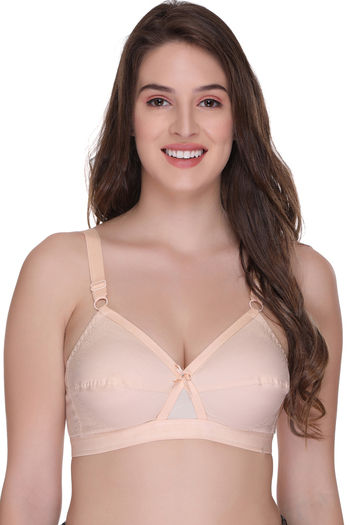 Buy Sona Single Layered Non Wired Full Coverage Sag Lift Bra - Skin