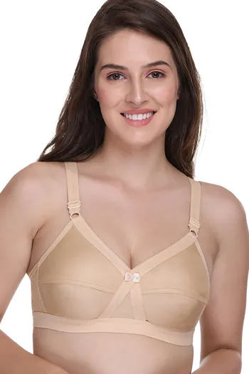 Buy Sona Single Layered Non Wired Full Coverage Sag Lift Bra - Skin