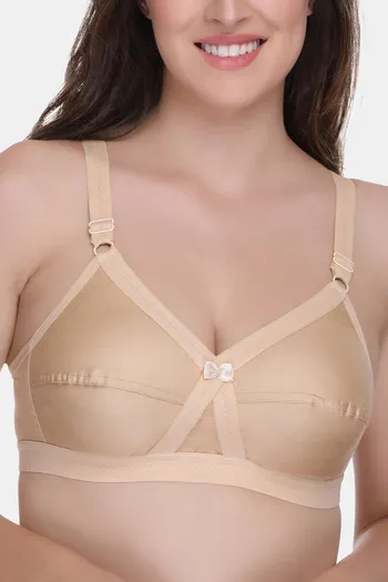 Buy Sona Single Layered Non Wired Full Coverage Sag Lift Bra - Skin at  Rs.379 online