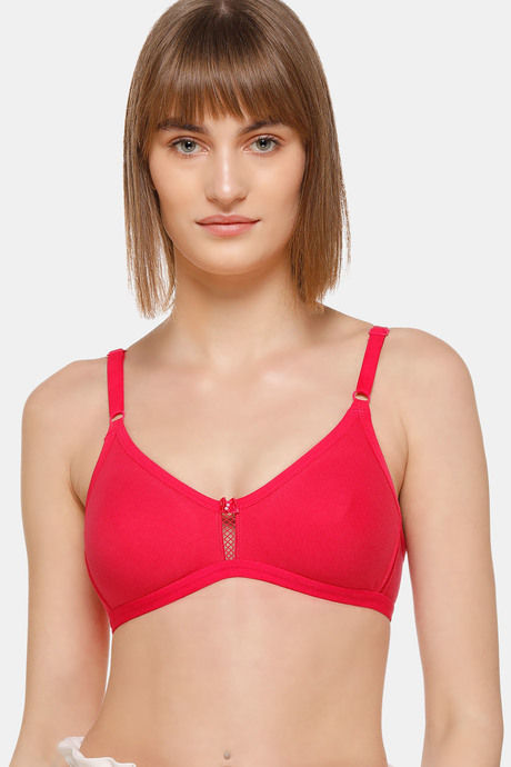 Buy Sona Double Layered Non Wired 3/4th Coverage Sag Lift Bra - Pink at  Rs.450 online