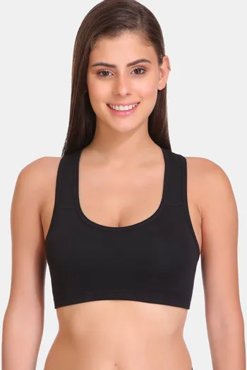 Buy Sona Double Layered Non Wired Full Coverage Sag Lift Bra - Black