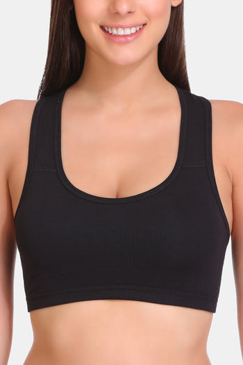 Buy Sona Double Layered Non Wired Full Coverage Sag Lift Bra - Black at  Rs.319 online