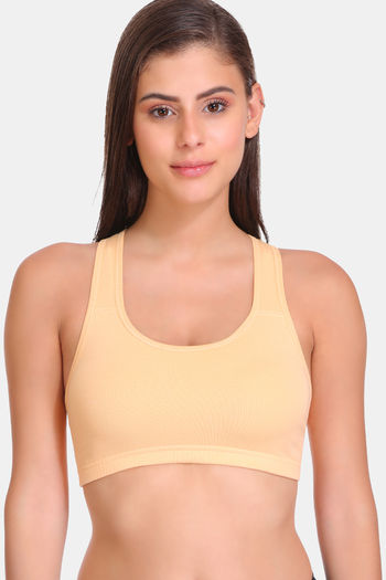 Buy Sona Double Layered Non Wired Full Coverage Sag Lift Bra - Skin