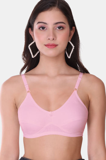 Buy Jockey Double Layered Wirefree Shaper Bra- Pink at Rs.649 online