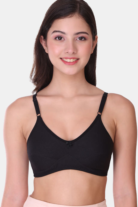 Buy Komli Double Layered Non-Wired Full Coverage Sag Lift Bra - Skin at  Rs.250 online
