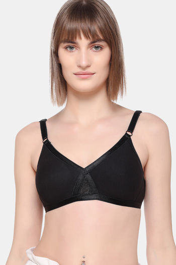 Buy Zivame Double Layered Non-Wired 3/4th Coverage Sag Lift Bra - Emberglow  online