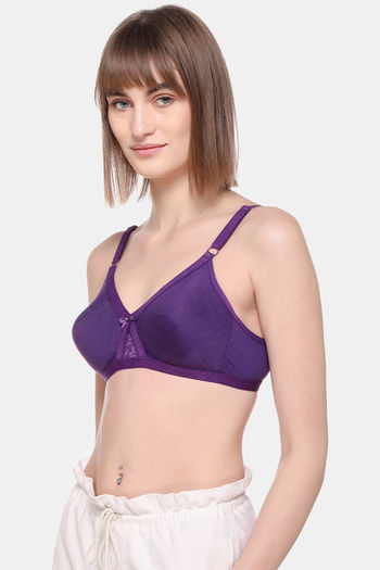 Buy Sona Single Layered Non Wired Medium Coverage Sag Lift Bra - White at  Rs.285 online