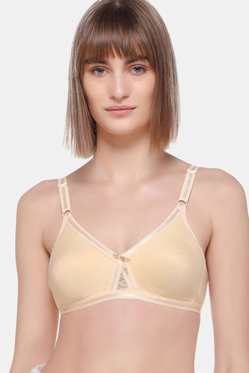 Buy Sona Double Layered Non Wired 3/4th Coverage Sag Lift Bra - Skin at Rs.450  online