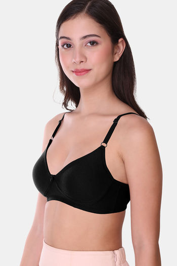 Buy Sona Single Layered Non Wired Medium Coverage Sag Lift Bra - Grey at  Rs.285 online
