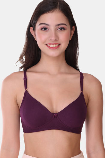 Buy Sona Double Layered Non Wired 3/4th Coverage Sag Lift Bra
