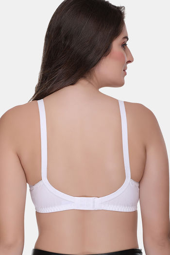 Buy Sona Single Layered Non Wired Medium Coverage Sag Lift Bra - White at  Rs.271 online