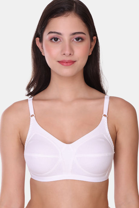Buy Sona Single Layered Non Wired Medium Coverage Sag Lift Bra - White at  Rs.390 online