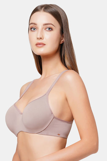 Buy Soie Full Coverage, Padded, Wired Bra - Teal at Rs.1190 online