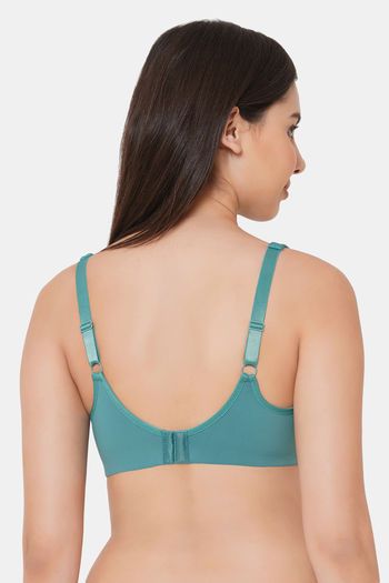 Buy Soie Full Coverage, Padded, Wired Bra - Teal at Rs.1190 online