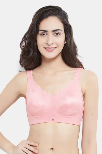 Buy Soie Minimizer Full Coverage Non Wired Bra - Rouge