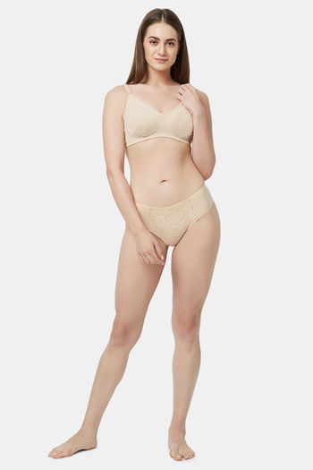 Buy Soie Non-Padded Non-Wired Maternity Bra - Nude at Rs.608 online