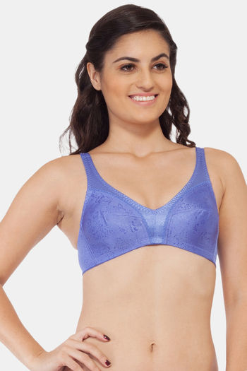 Buy Soie Single Layered Non Wired Full Coverage Bra - Irish Eye at Rs.366  online