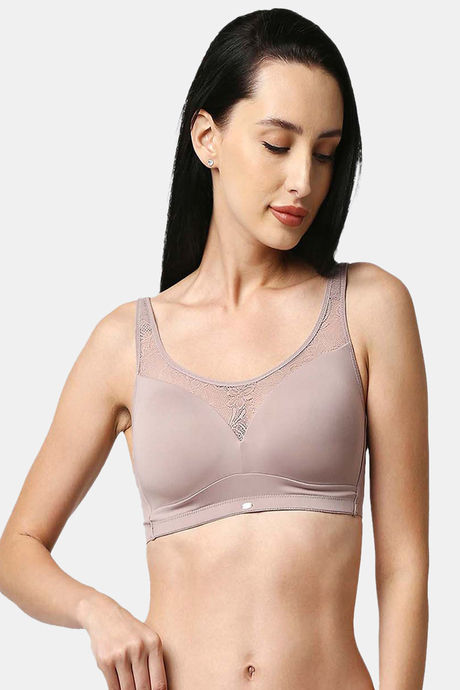 Buy Soie Full Coverage, Padded, Wired Bra - Black at Rs.1190 online
