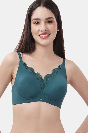 N-Gal Women Nylon Floral Wirefree Bra at Rs 99/piece