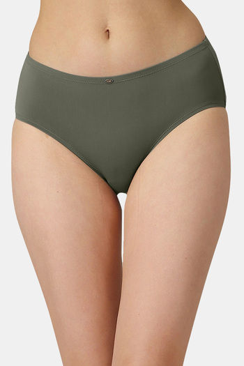 Buy Soie High Rise Full Coverage Bikini Panty - Cloud